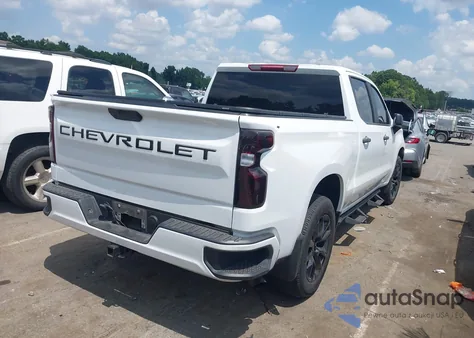 2020 Chevrolet Silverado 1500 2Wd Short Bed Custom из США, поврежденный, VIN 3GCPWBEK2LG429983